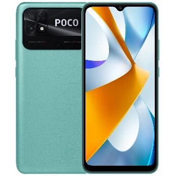 Смартфон Xiaomi POCO C40, 4.64 ГБ, зеленый